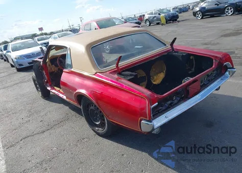 1967 Mercury Cougar из США, поврежденный, VIN 0000007F91C629927